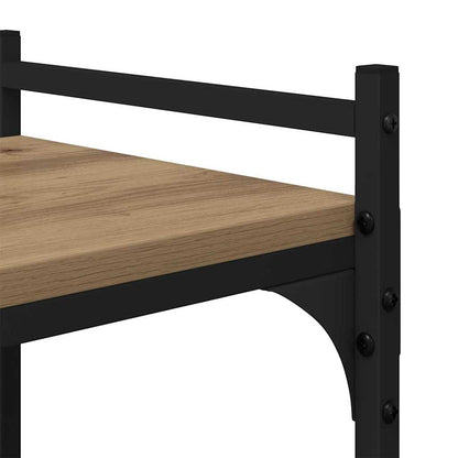 Bokhylla artisan ek 76 x 32 x 192 cm Konstruerat trä