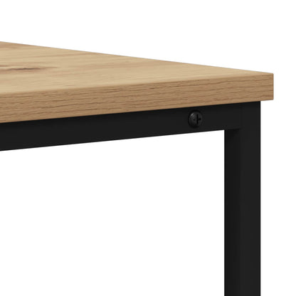 Konsolbord med låda Artisan Ek 100 x 40 x 75 cm Konstruerat trä