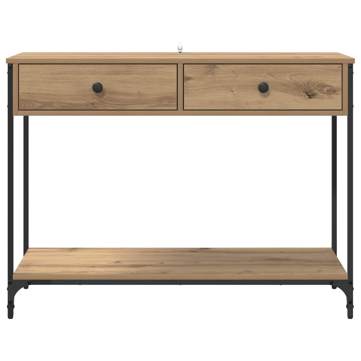 Konsolbord Artisan Ek 100 x 34,5 x 75 cm Konstruerat trä