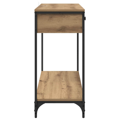 Konsolbord Artisan Ek 100 x 34,5 x 75 cm Konstruerat trä