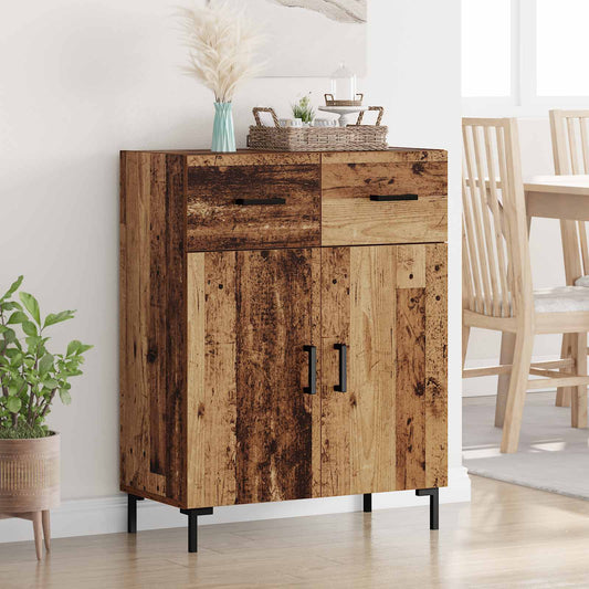Sideboard Gammalt trä 69,5 x 34 x 90 cm Konstruerat trä