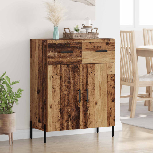 Sideboard Gammalt trä 69,5 x 34 x 90 cm Konstruerat trä