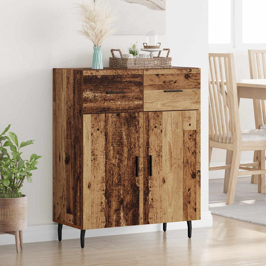 Sideboard Gammalt trä 69,5 x 34 x 90 cm Konstruerat trä