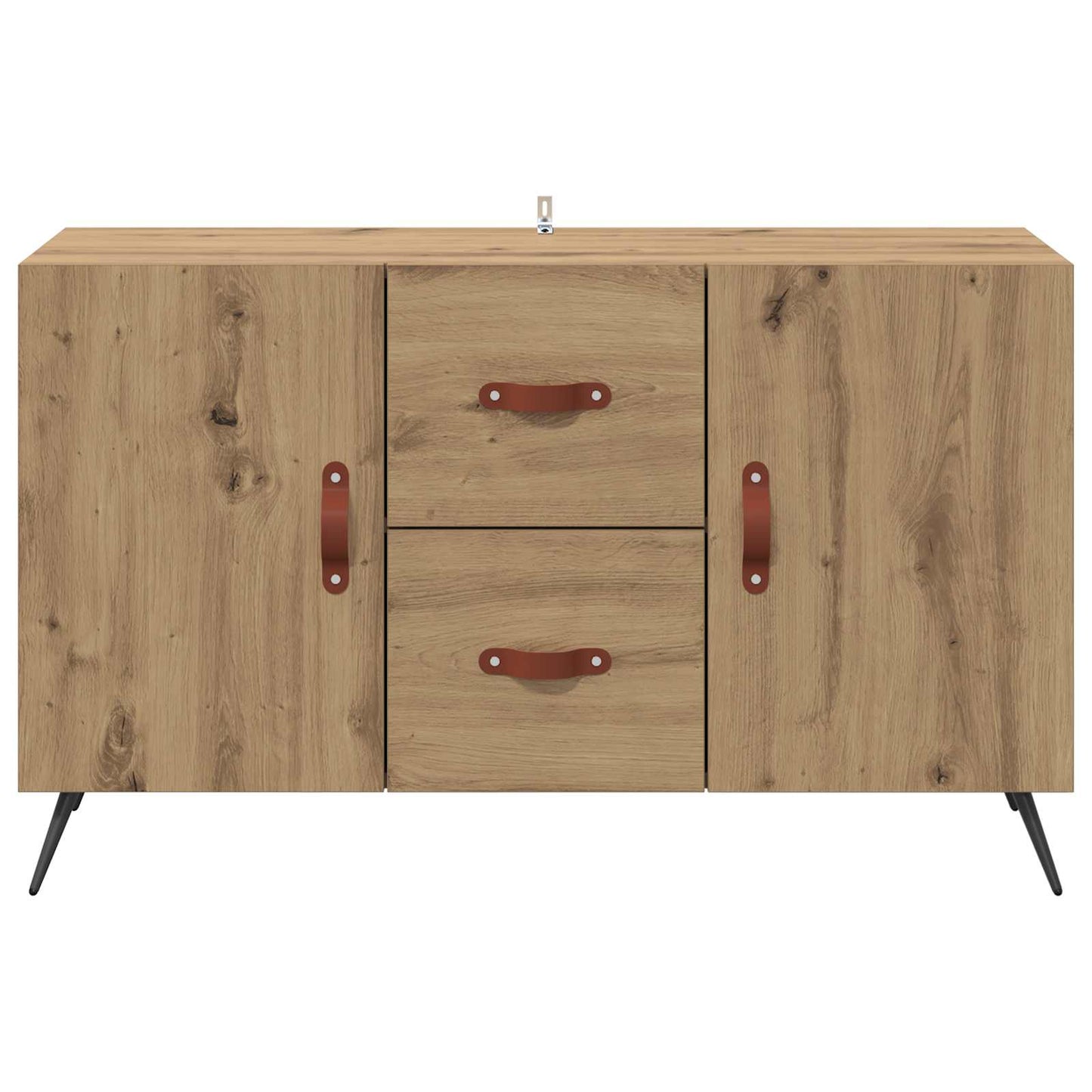 Sideboard med låda Artisan Ek 100 x 36 x 60 cm Konstruerat trä