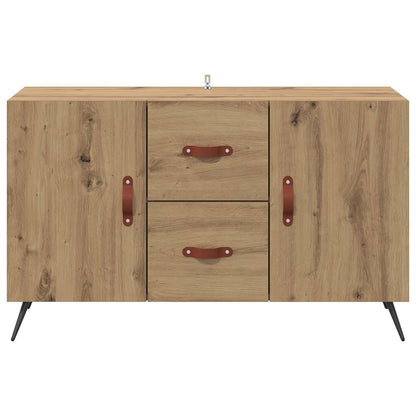 Sideboard med låda Artisan Ek 100 x 36 x 60 cm Konstruerat trä