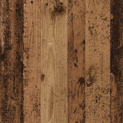 Sideboard med låda Gammalt trä 100 x 36 x 60 cm Konstruerat trä