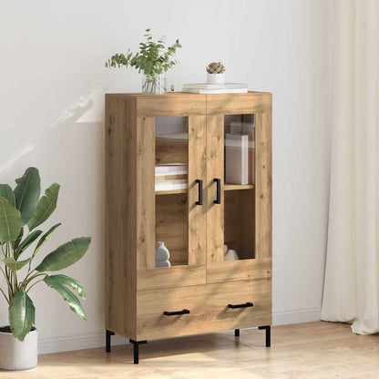 Skåp Artisan Ek med låda 69,5 x 31 x 115 cm