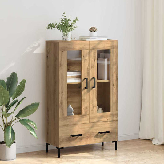 Skåp Artisan Ek med låda 69,5 x 31 x 115 cm