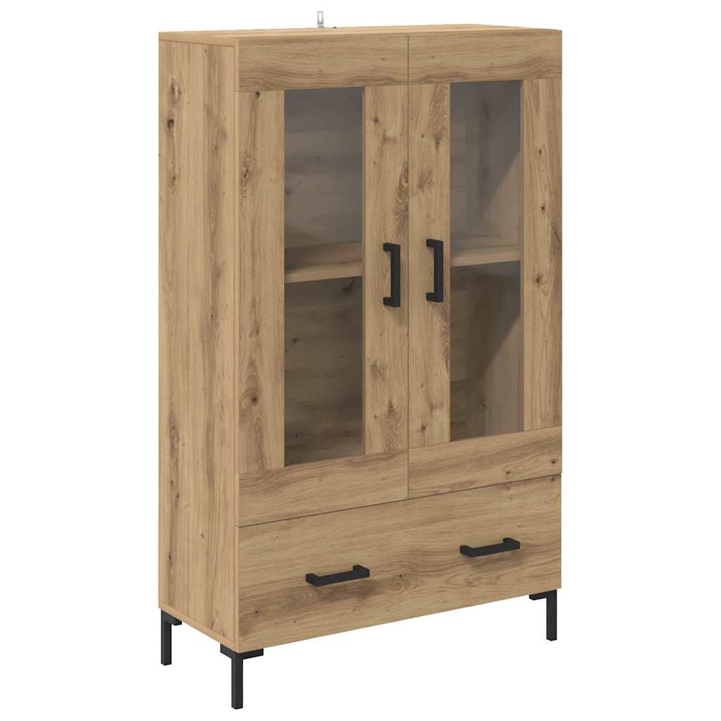 Skåp Artisan Ek med låda 69,5 x 31 x 115 cm