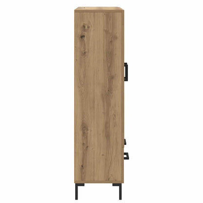 Skåp Artisan Ek med låda 69,5 x 31 x 115 cm
