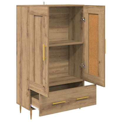 Skåp Artisan Ek med låda 69,5 x 31 x 115 cm