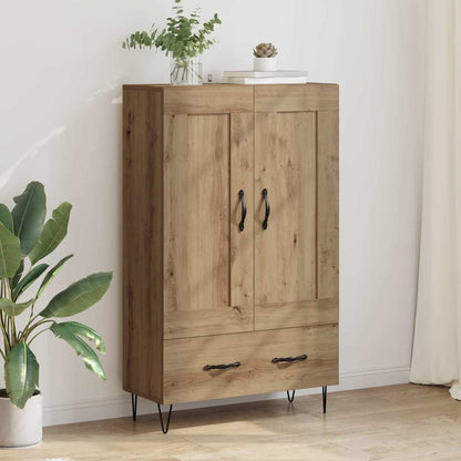 Skåp Artisan Ek med låda 69,5 x 31 x 115 cm