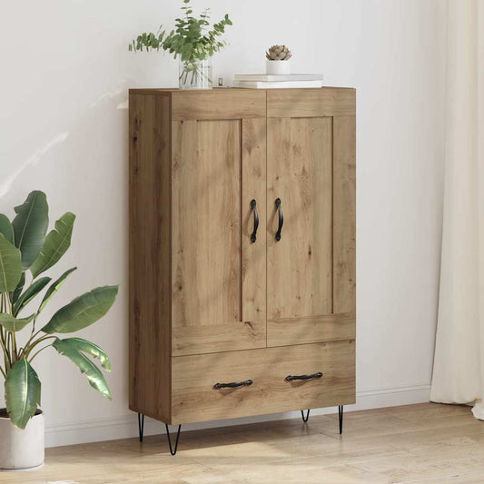 Skåp Artisan Ek med låda 69,5 x 31 x 115 cm