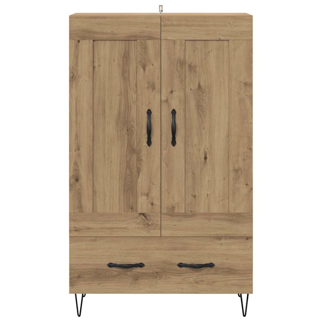 Skåp Artisan Ek med låda 69,5 x 31 x 115 cm