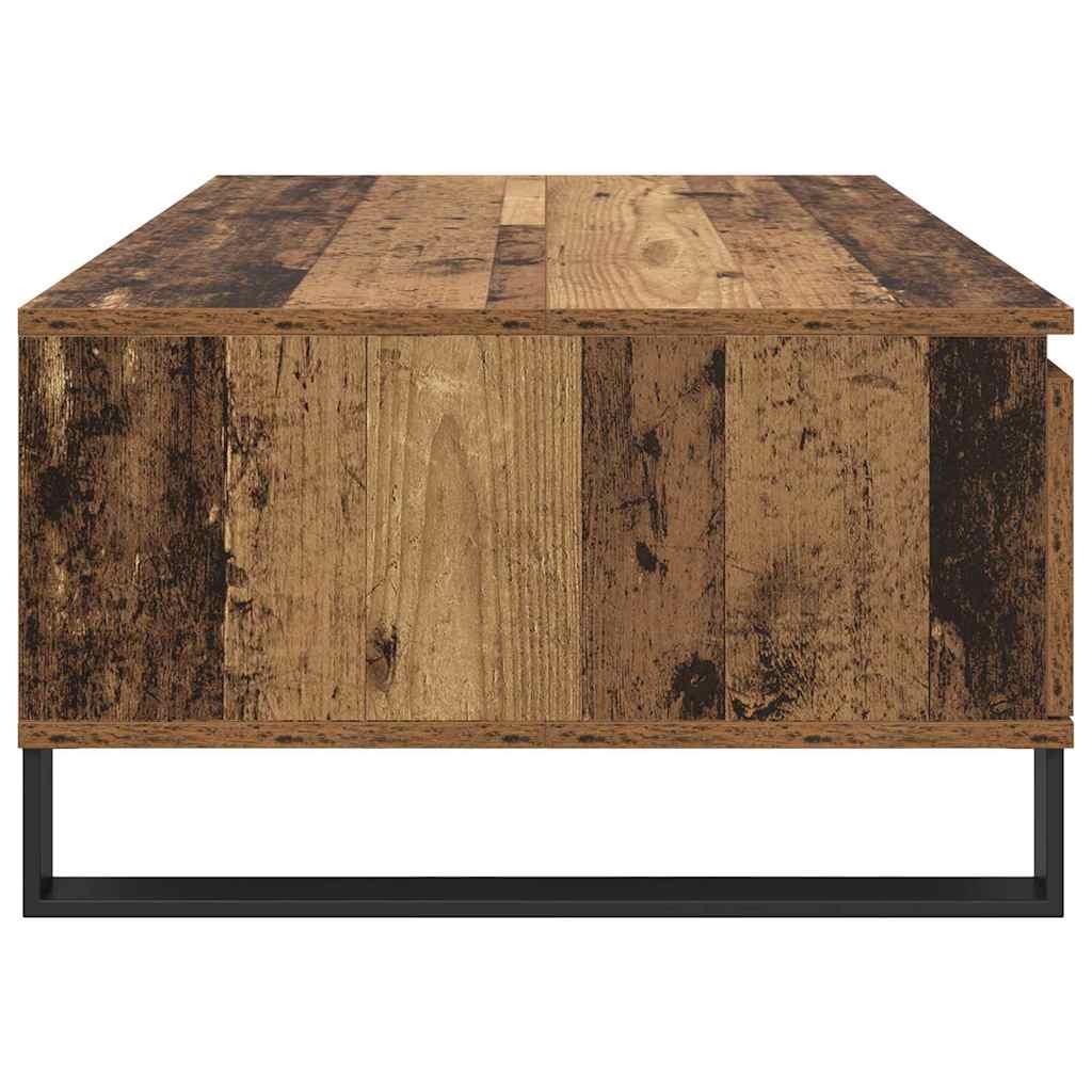 Soffbord Åldrat Trä 90 x 60 x 35 cm