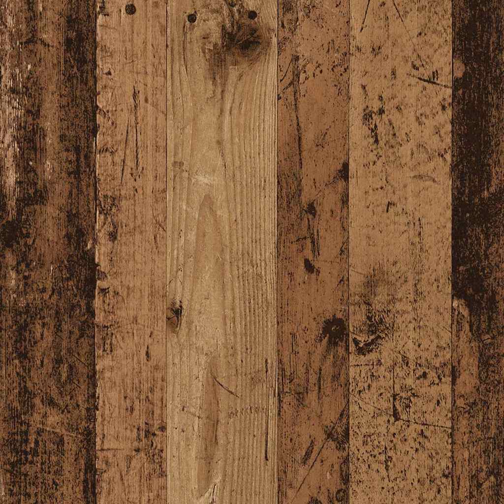 Soffbord Åldrat Trä med låda 90 x 49 x 45 cm