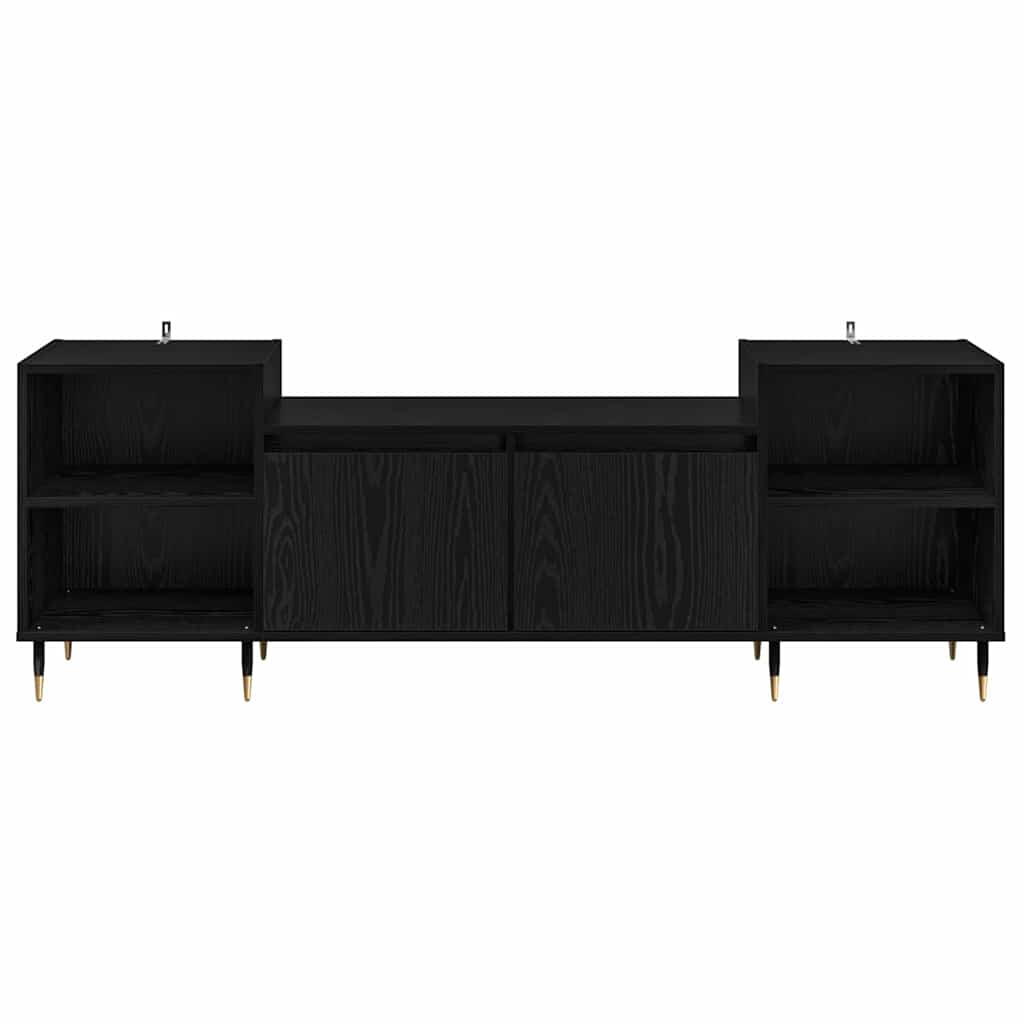 TV-Möbel Svart Ek TV-skåp 160 x 35 x 55 cm