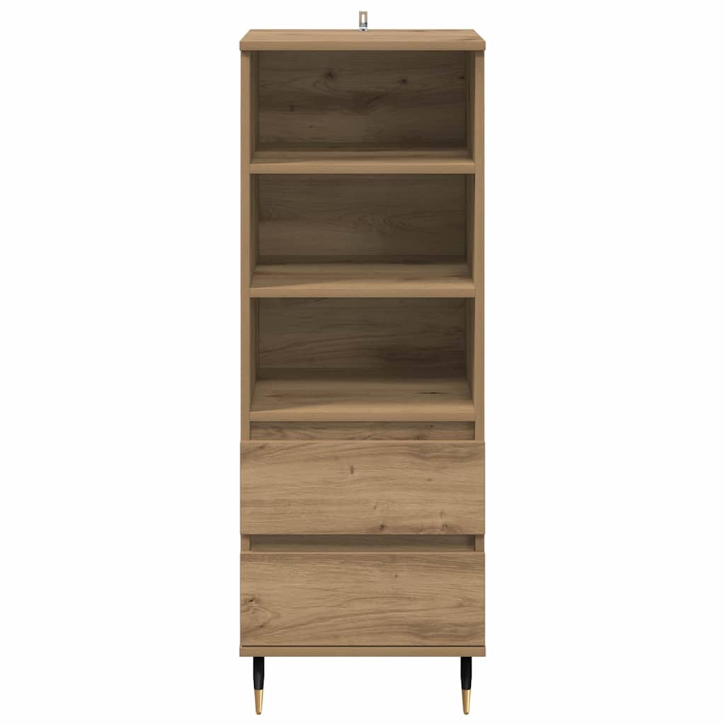 Skåp Artisan Ek med låda 40 x 36 x 110 cm
