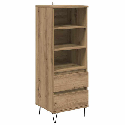 Skåp Artisan Ek med låda 40 x 36 x 110 cm