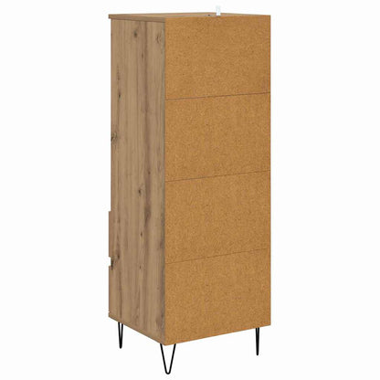Skåp Artisan Ek med låda 40 x 36 x 110 cm