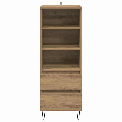 Skåp Artisan Ek med låda 40 x 36 x 110 cm
