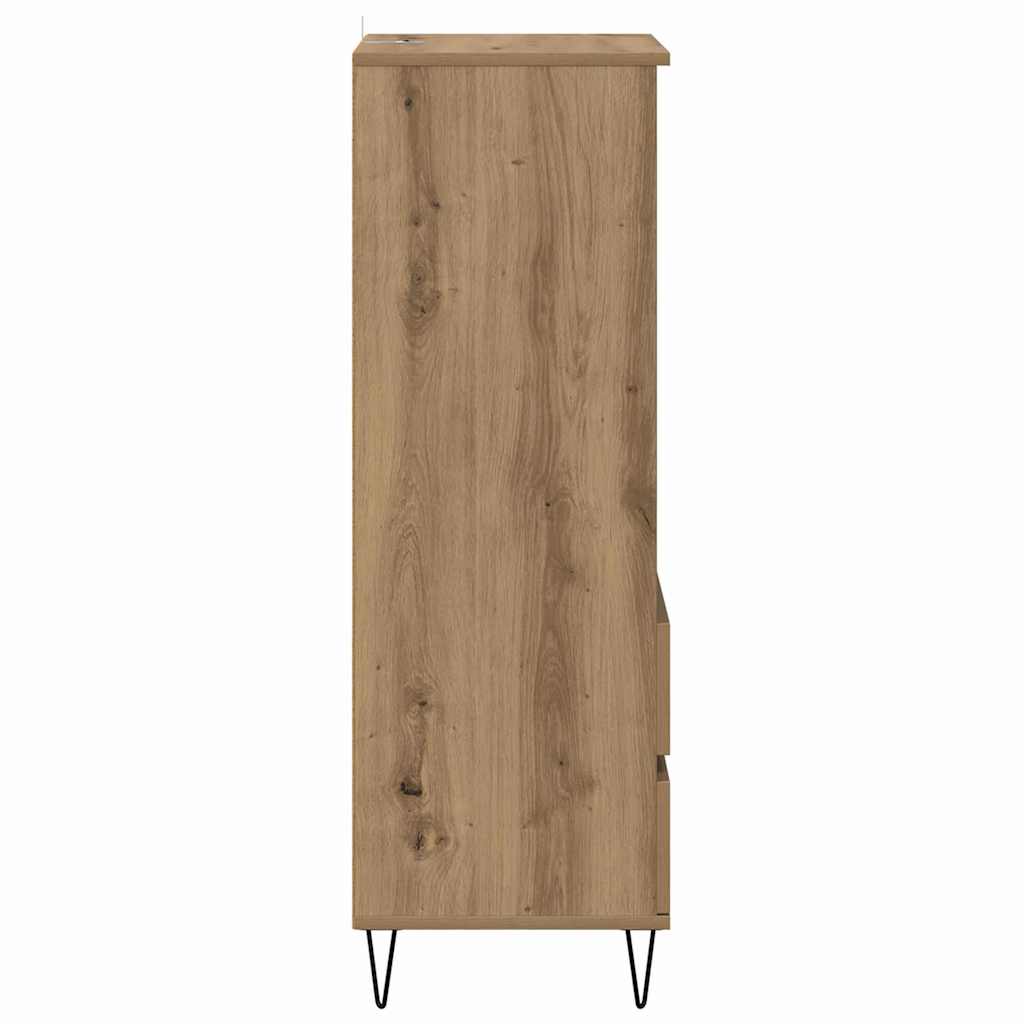 Skåp Artisan Ek med låda 40 x 36 x 110 cm