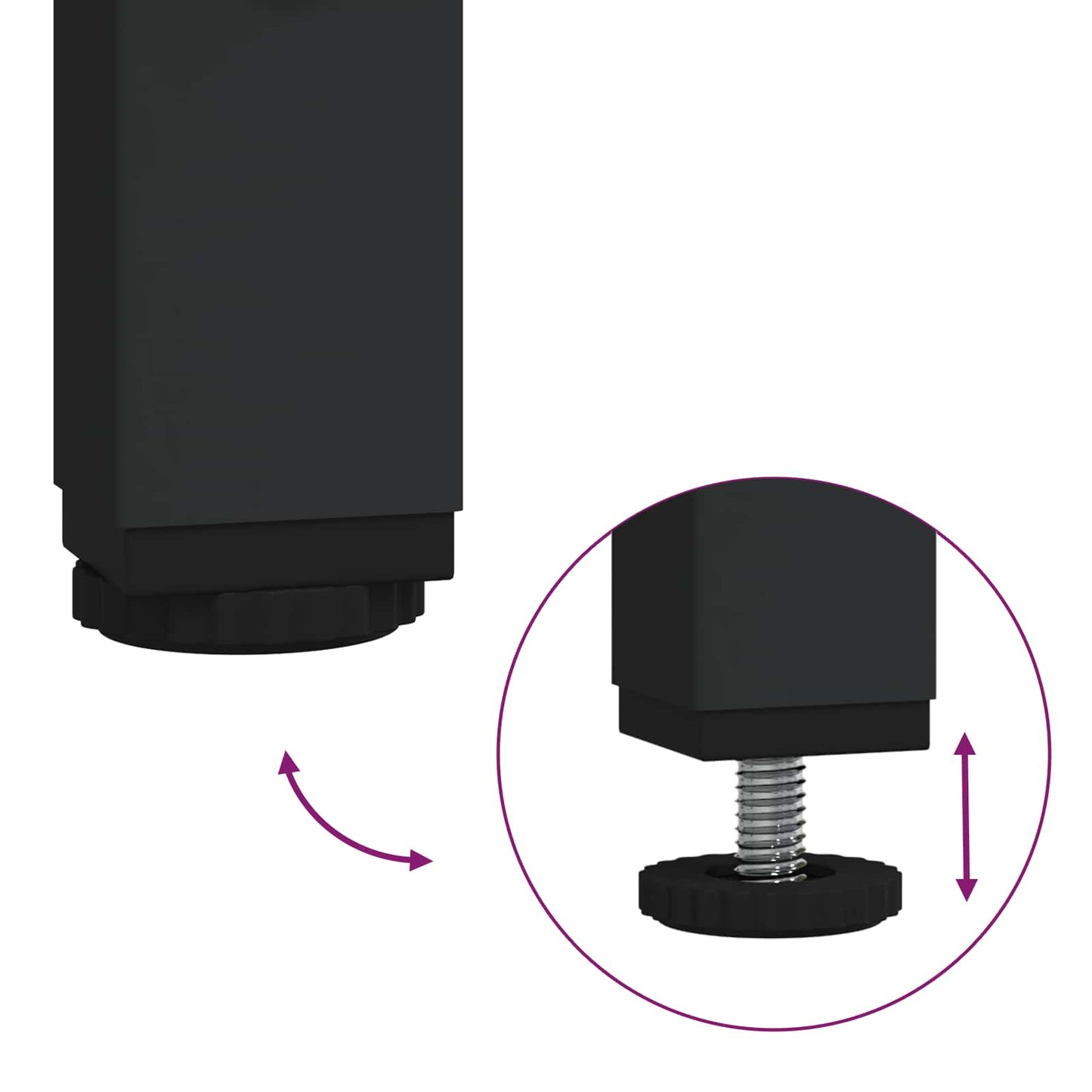 Hyllsystem Svart Ek 99 x 35,5 x 176 cm Konstruerat trä