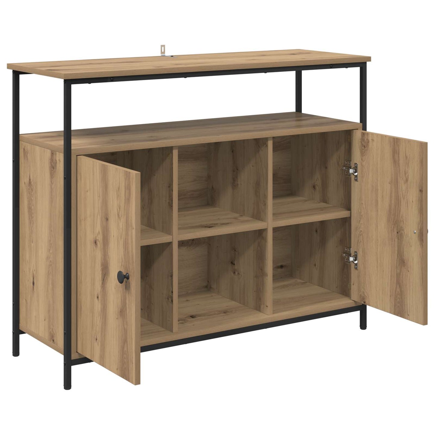 Sideboard Artisan Ek 100 x 35 x 80 cm Konstruerat trä