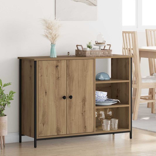 Sideboard Artisan Ek 100 x 33 x 75 cm Konstruerat trä