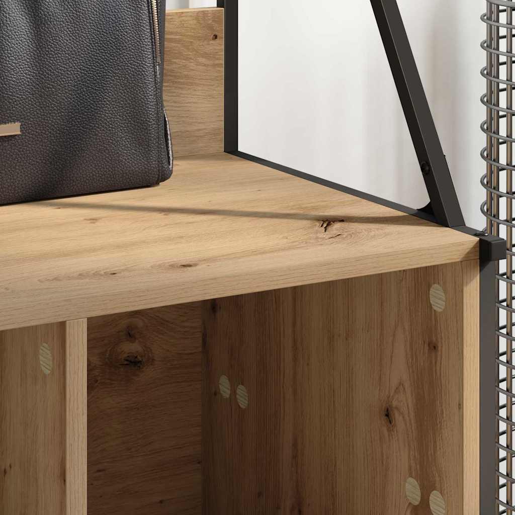 Hallmöbel Klädhängare Artisan Ek 100 x 41 x 184 cm Konstruerat trä