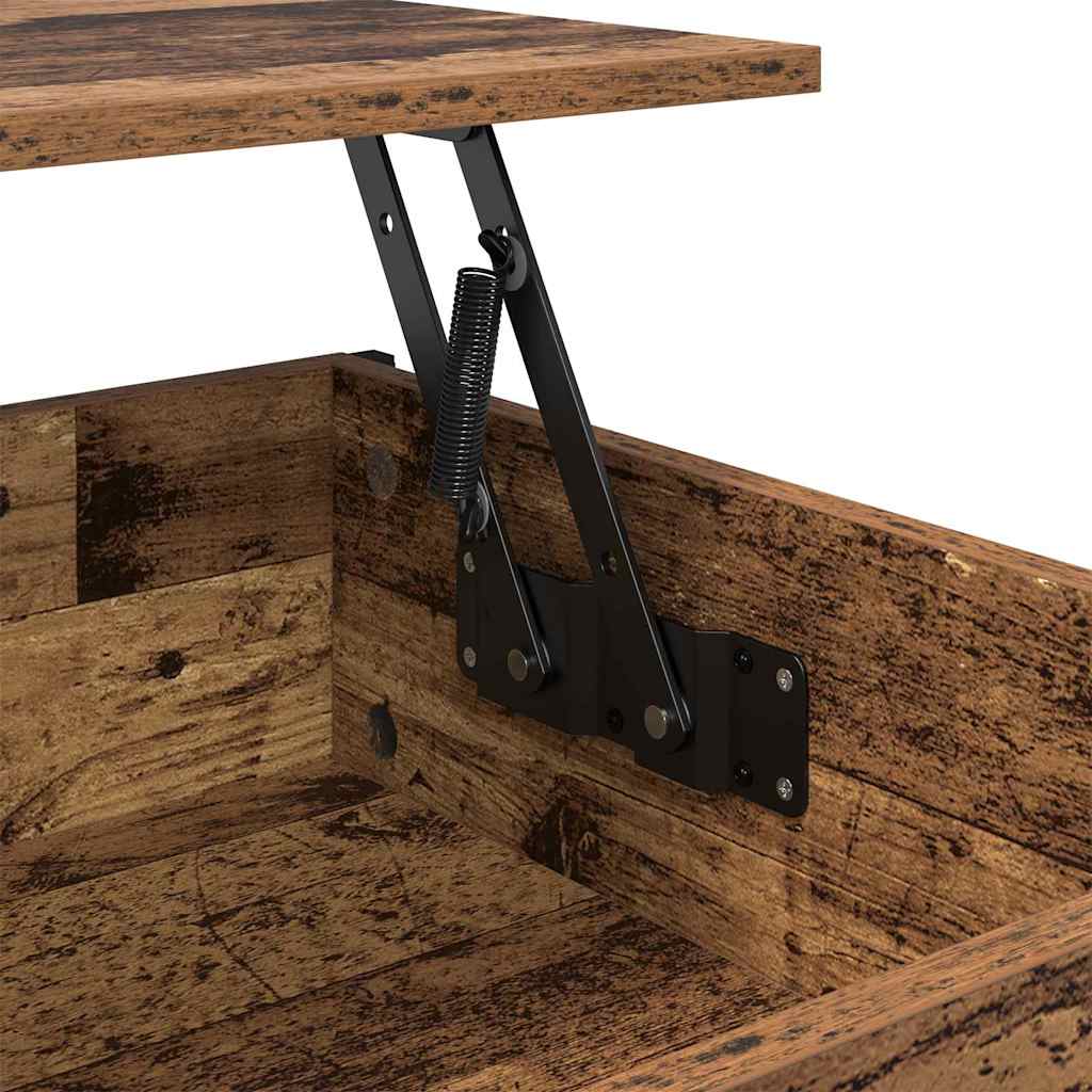 Soffbord Åldrat Trä 100 x 55 x 48.5 cm