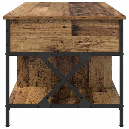 Soffbord Åldrat Trä 100 x 55 x 48.5 cm