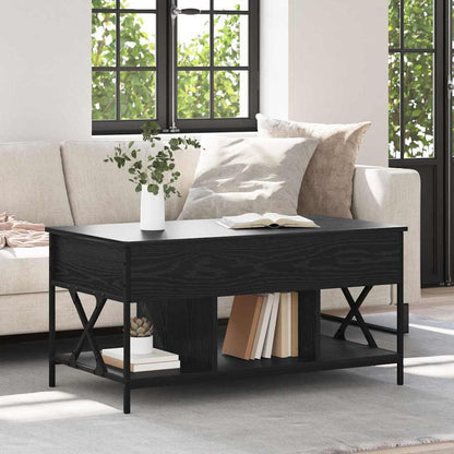 Soffbord Svart Ek 100 x 55 x 48.5 cm