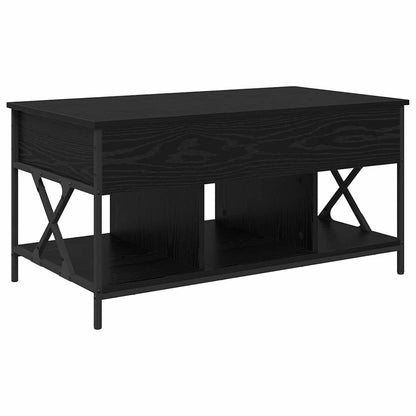 Soffbord Svart Ek 100 x 55 x 48.5 cm
