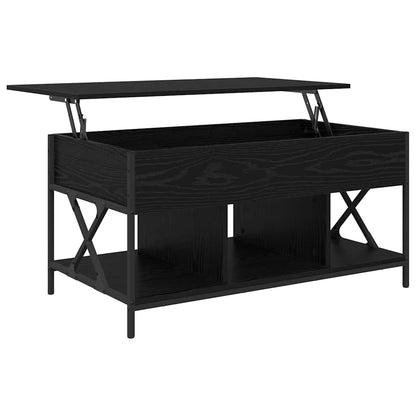 Soffbord Svart Ek 100 x 55 x 48.5 cm