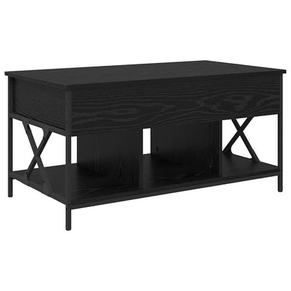Soffbord Svart Ek 100 x 55 x 48.5 cm