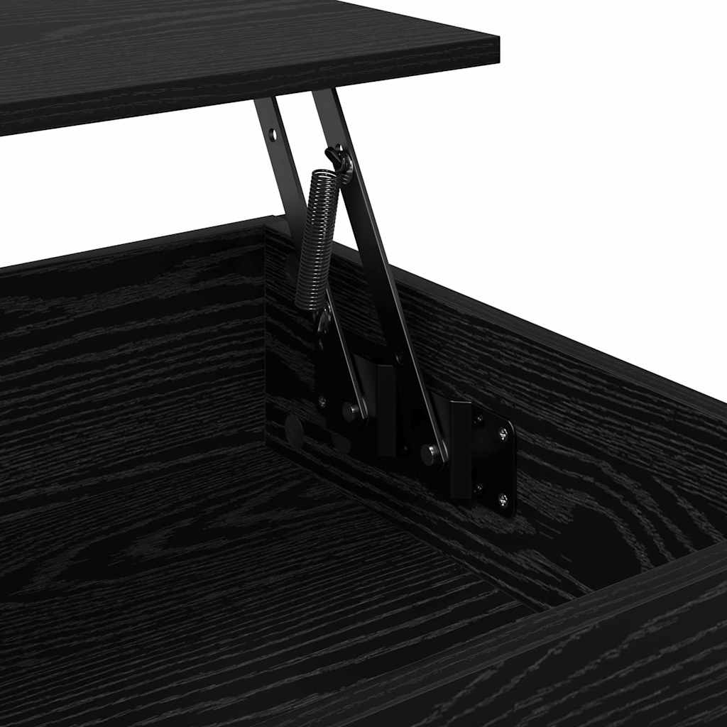 Soffbord Svart Ek 70x50x50cm