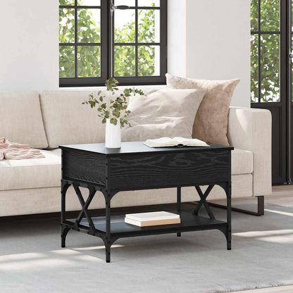 Soffbord Svart Ek 70x50x50cm