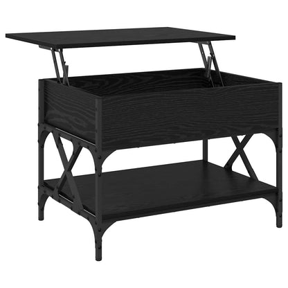 Soffbord Svart Ek 70x50x50cm