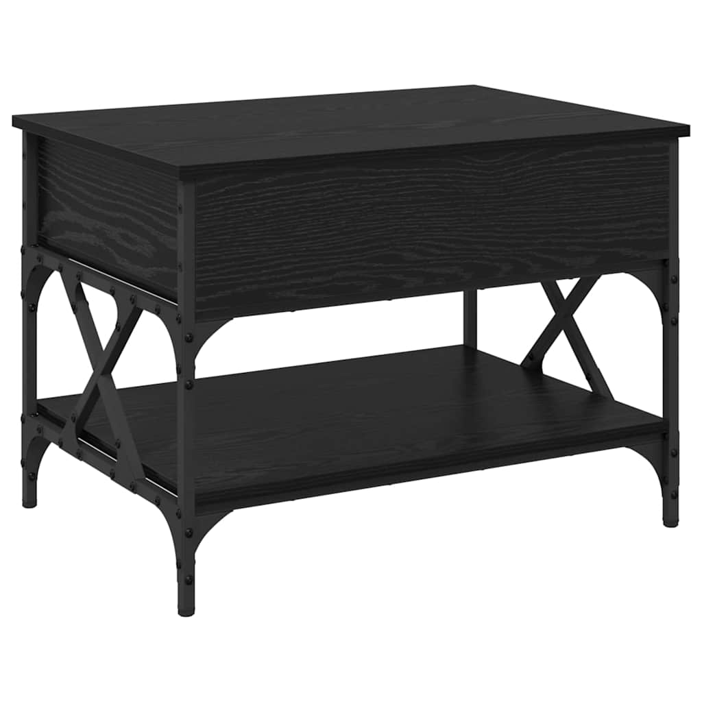 Soffbord Svart Ek 70x50x50cm