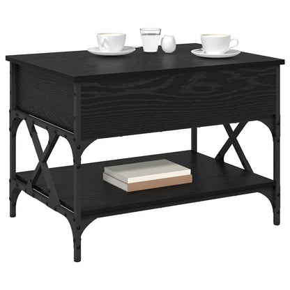 Soffbord Svart Ek 70x50x50cm
