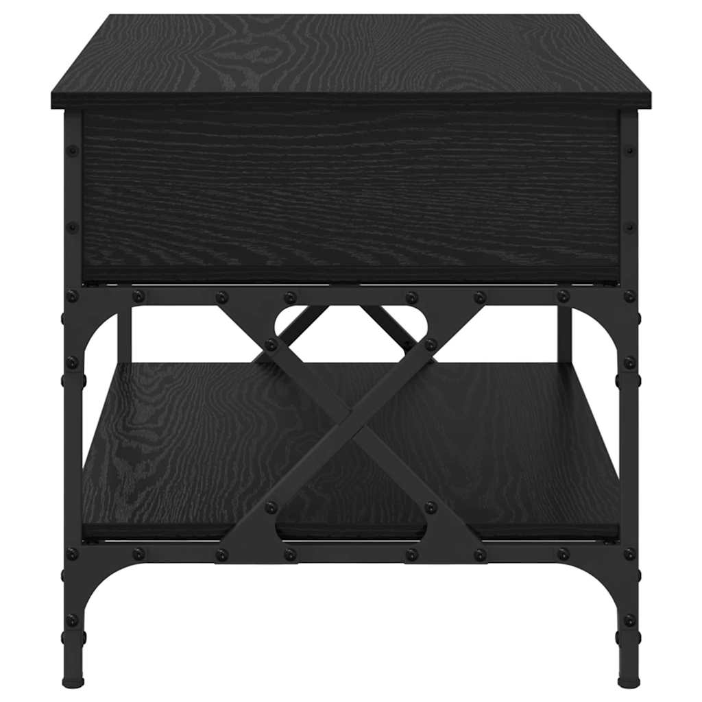 Soffbord Svart Ek 70x50x50cm