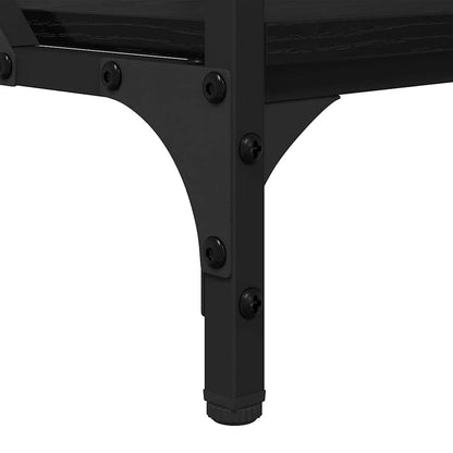 Soffbord Svart Ek 100 x 50 x 50 cm