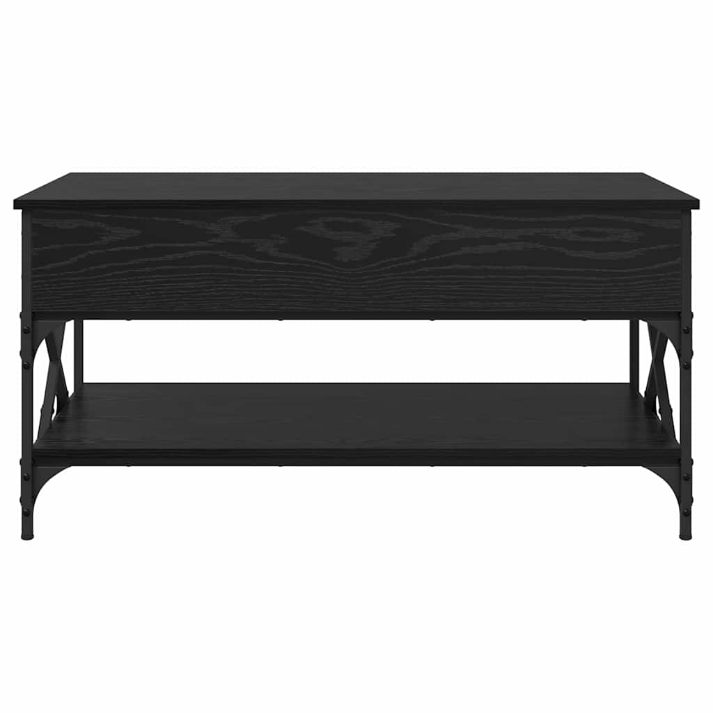 Soffbord Svart Ek 100 x 50 x 50 cm