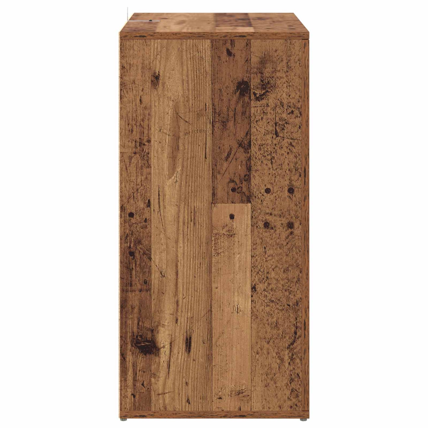 Sideboard med låda Gammalt trä 59 x 39 x 80 cm Konstruerat trä