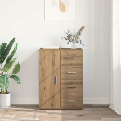 Sideboard med låda Artisan Ek 59 x 39 x 80 cm Konstruerat trä