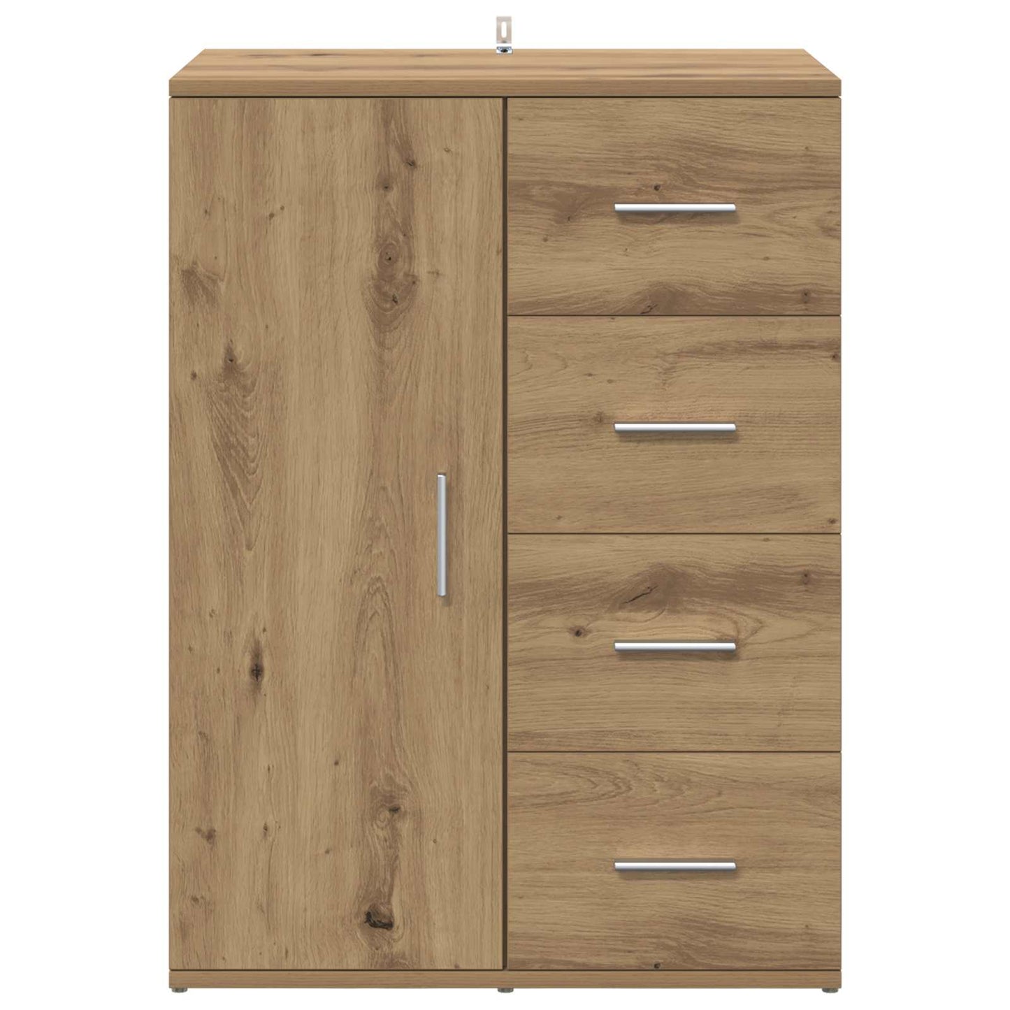 Sideboard med låda Artisan Ek 59 x 39 x 80 cm Konstruerat trä