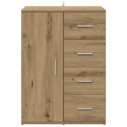 Sideboard med låda Artisan Ek 59 x 39 x 80 cm Konstruerat trä