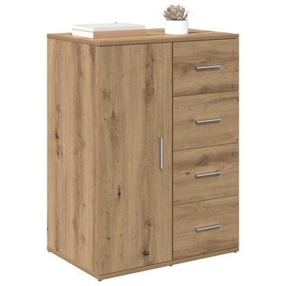 Sideboard med låda Artisan Ek 59 x 39 x 80 cm Konstruerat trä
