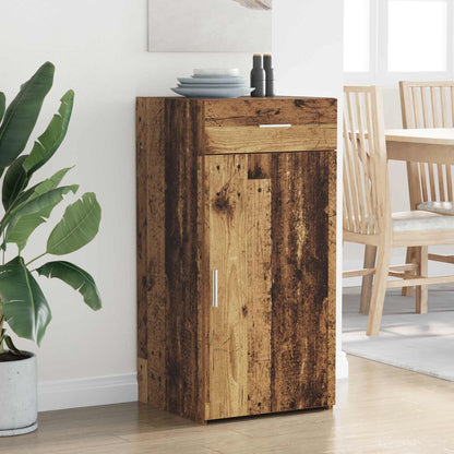 Sideboard Gammalt trä 45 x 42,5 x 93 cm Konstruerat trä